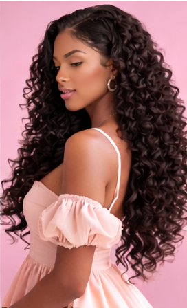 Rowan ♡ Deep Wave Human Hair Wig