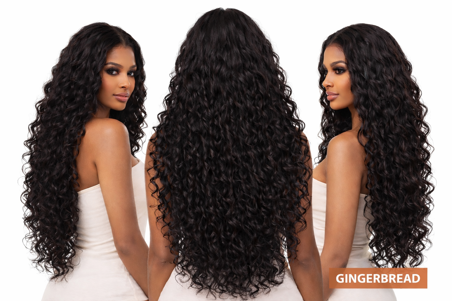 Gingerbread ♡ Burmese Curly Human Hair Wig